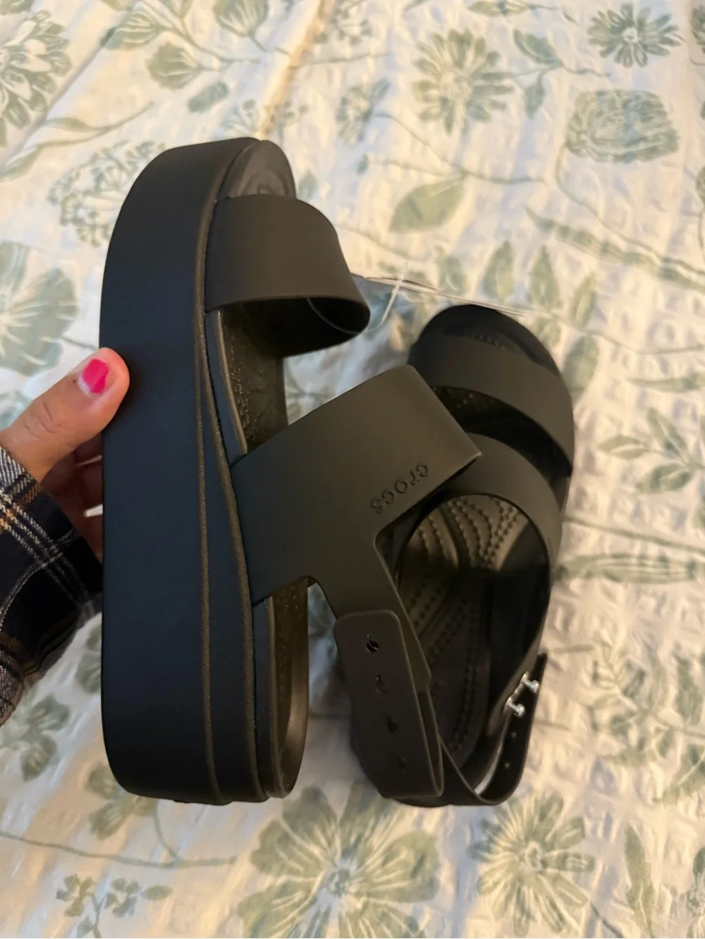 Crocs platform sandal